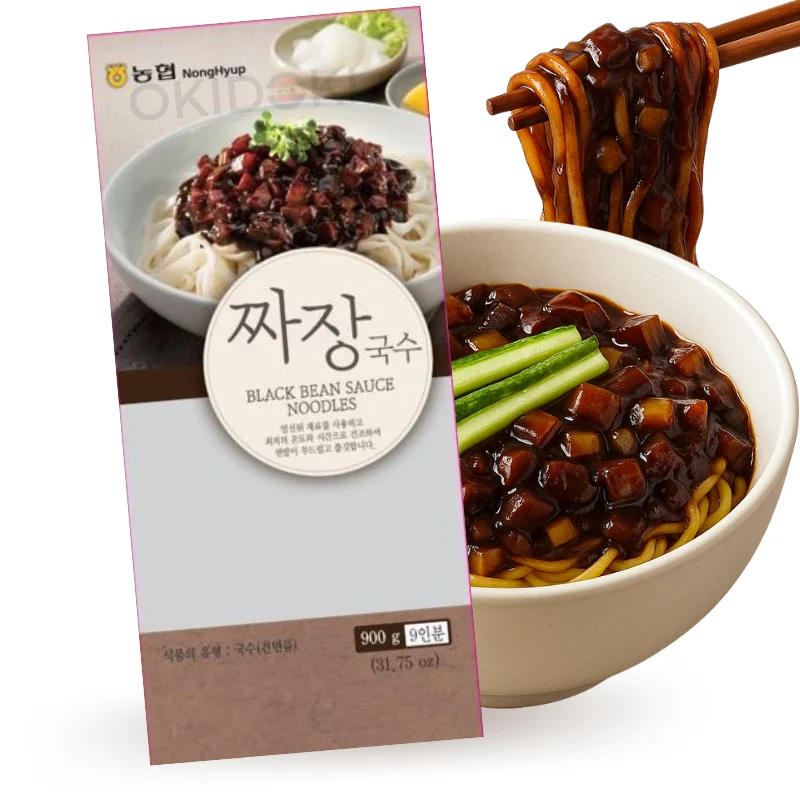 NongHyup Noodles for Jjajangmen (Black Bean Sauce) 900g