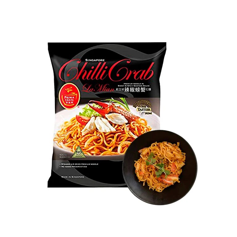Noodles Premium Prima Taste Cangrejo y Chilli