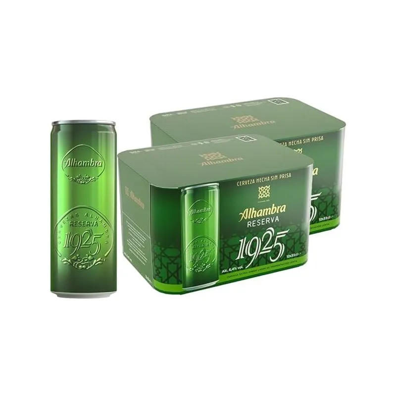 Pack 24 Cerveza Alhambra RESERVA 1925