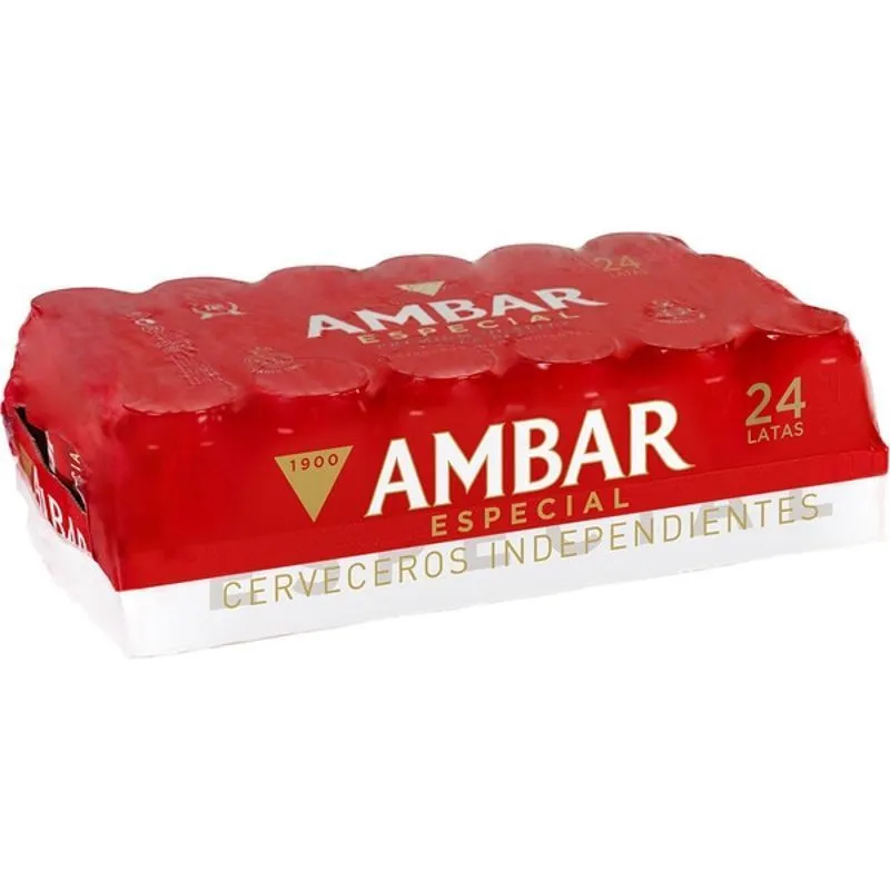 Pack 24 Cerveza Ambar