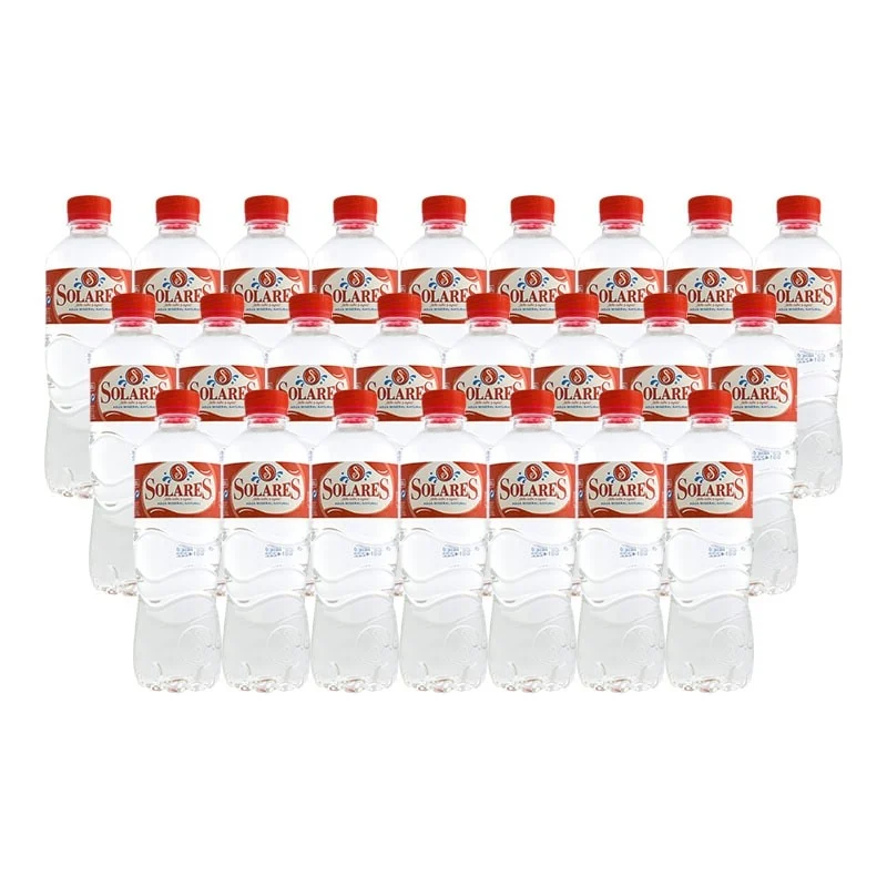 Agua mineral Solares 500 ml pack 24 botellas