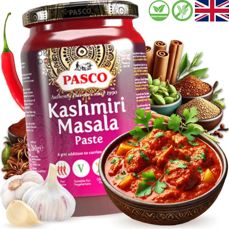 Pasco Kashmiri Masala Garlic Chutney Paste (Vegetarian, Gluten Free) 260g