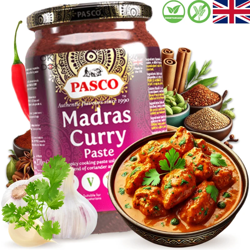 Pasco Madras Curry Paste (Vegetarian, Gluten Free) 270g