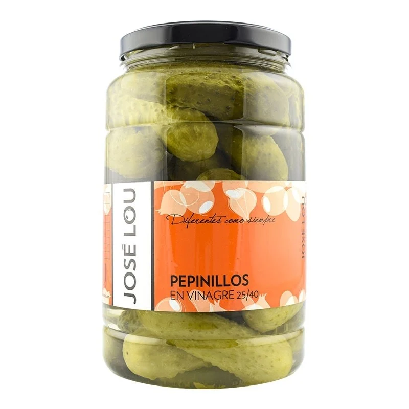 Pepinillos en vinagre José Lou 1400 g