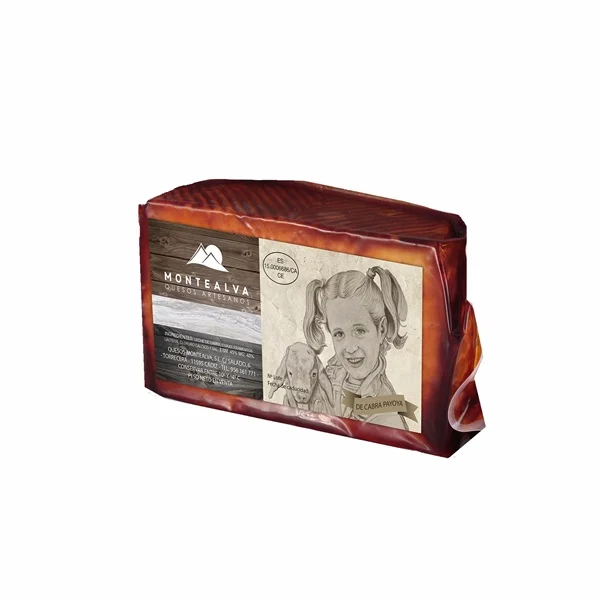 Queso de cabra al pimentón Montealva 800g Aprox