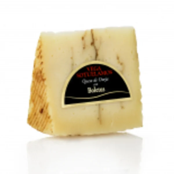 Queso de oveja curado con boletus VEGA SOTUELAMOS Cuña 200g