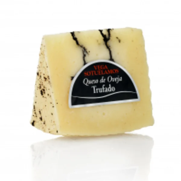 Queso de oveja curado con trufa VEGA SOTUELAMOS Cuña 200g
