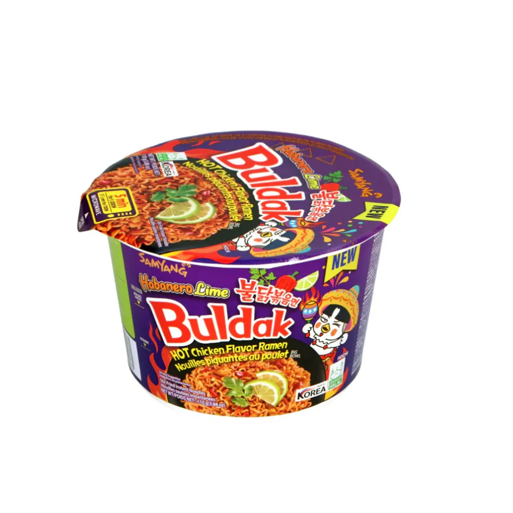 Ramen Buldak Sabor Habanero Lima Cup Halal 110g SamYang