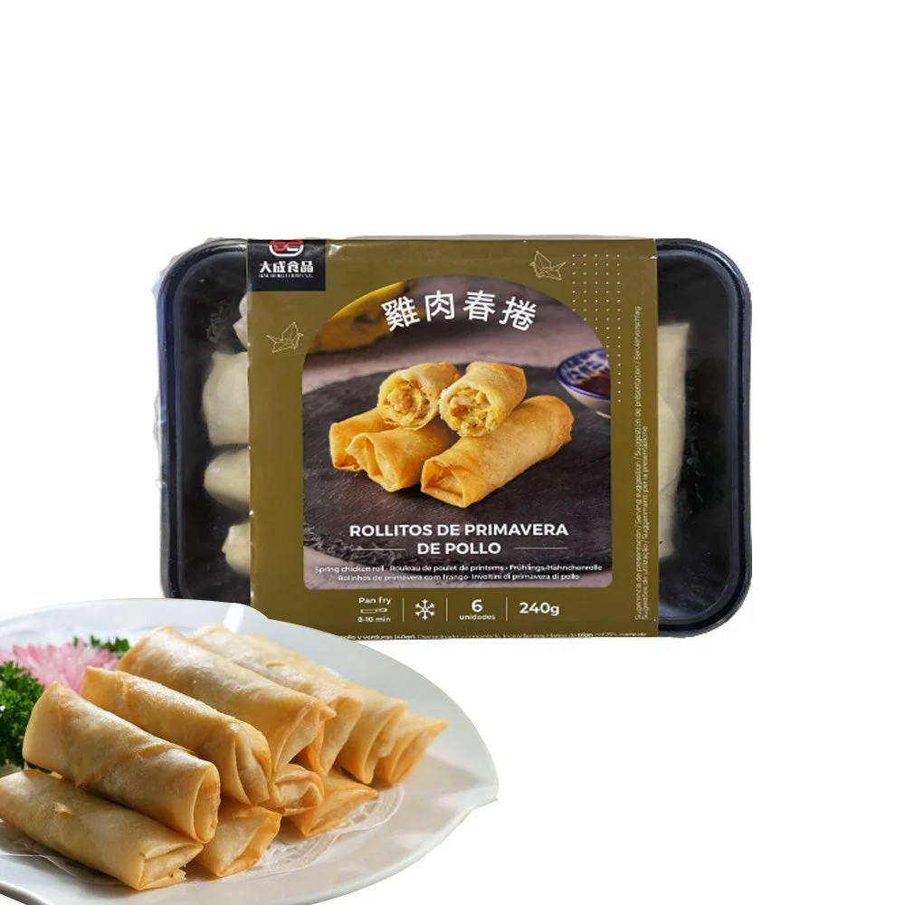 Rollo Primavera de Pollo 6u. 240g