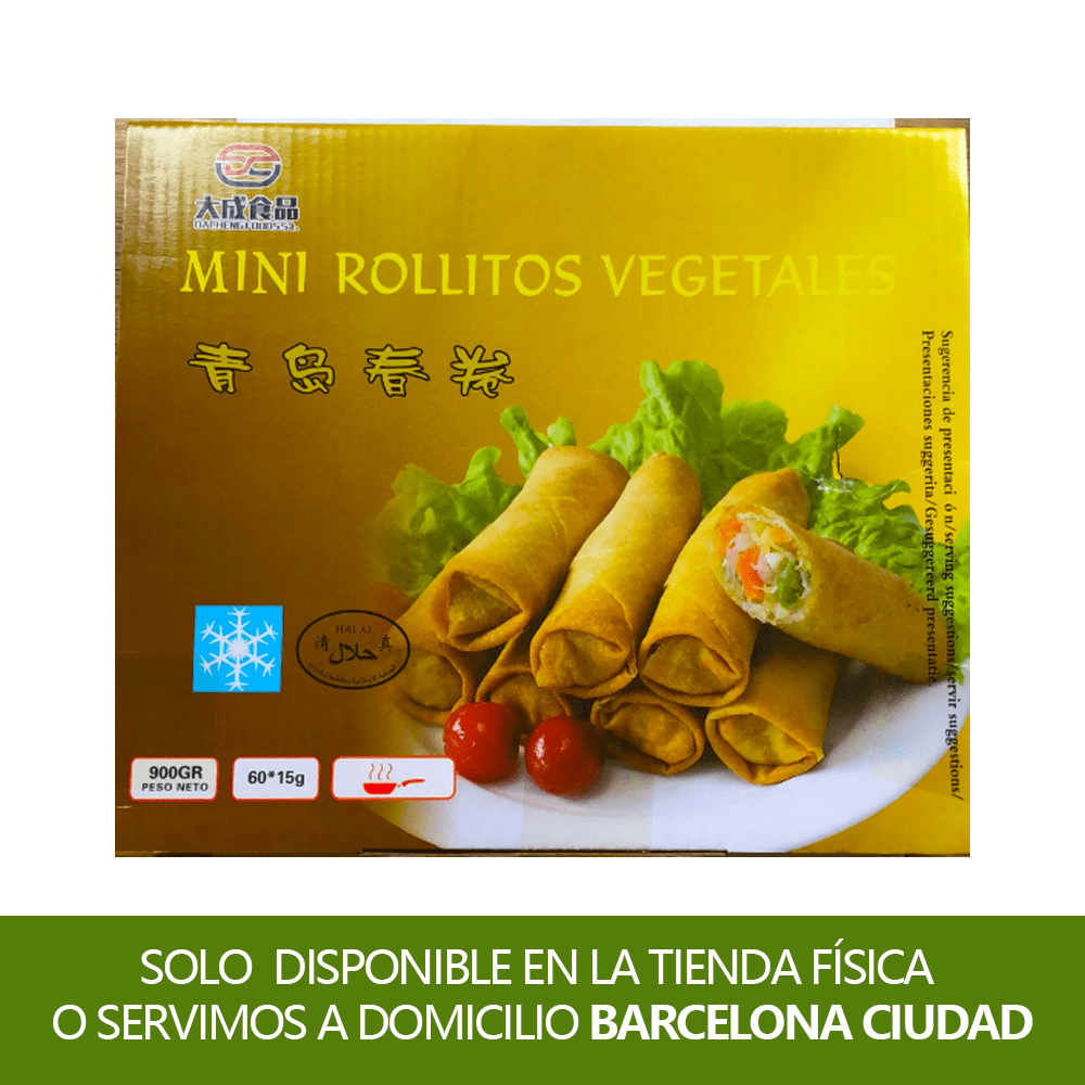 Rollo Primavera Vegetal 60x15g Halal