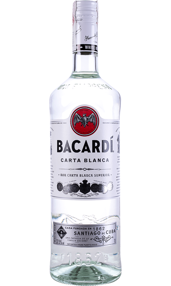 Ron Bacardí Carta Blanca 1l.