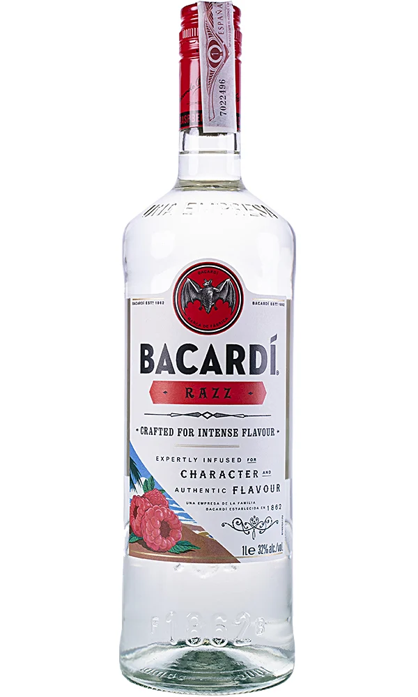 Ron Bacardí Razz Berry 1l.
