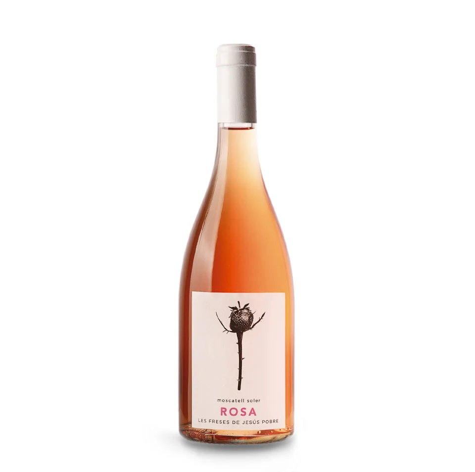Rosa moscatel rosado de Bodega Les Freses