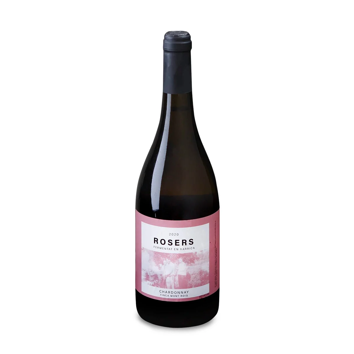 Rosers blanco natural chardonnay barrica de Finca Mont Roig. Pack 3 botellas.