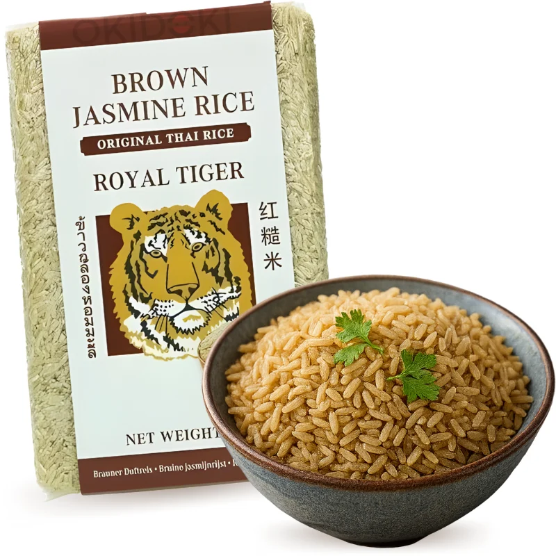 Royal Tiger Wholegrain Jasmine Rice 1kg