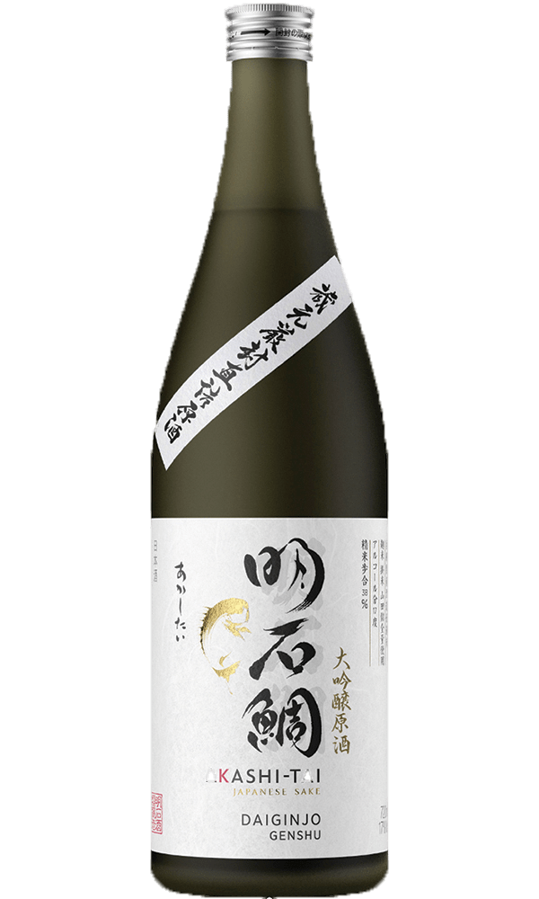 Sake Akashi Tai Honj Genshu 72cl