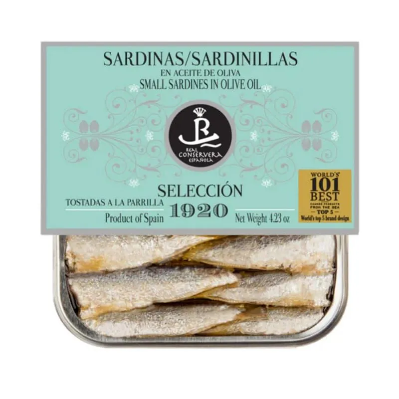 Sardinillas en Aceite de Oliva Real Conservera Española