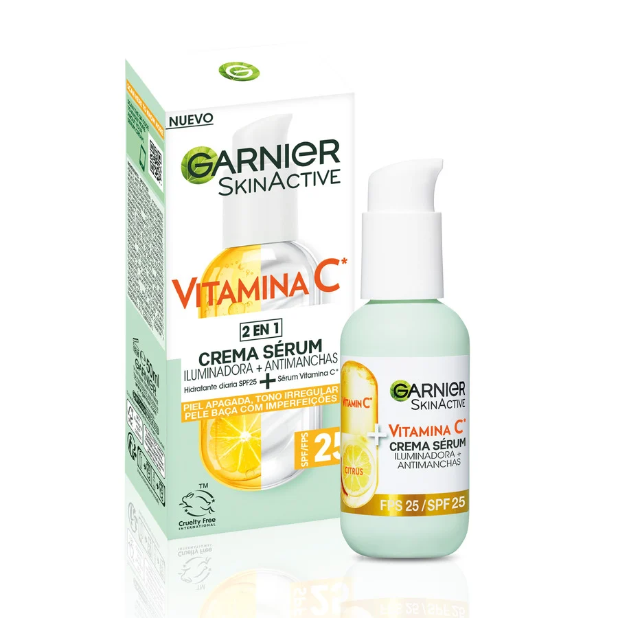 Serum en crema Skin Active Garnier 50ml Anti-Manchas Vitamina C
