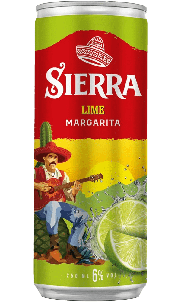 Sierra Margarita Lime 25cl. C-12 Latas