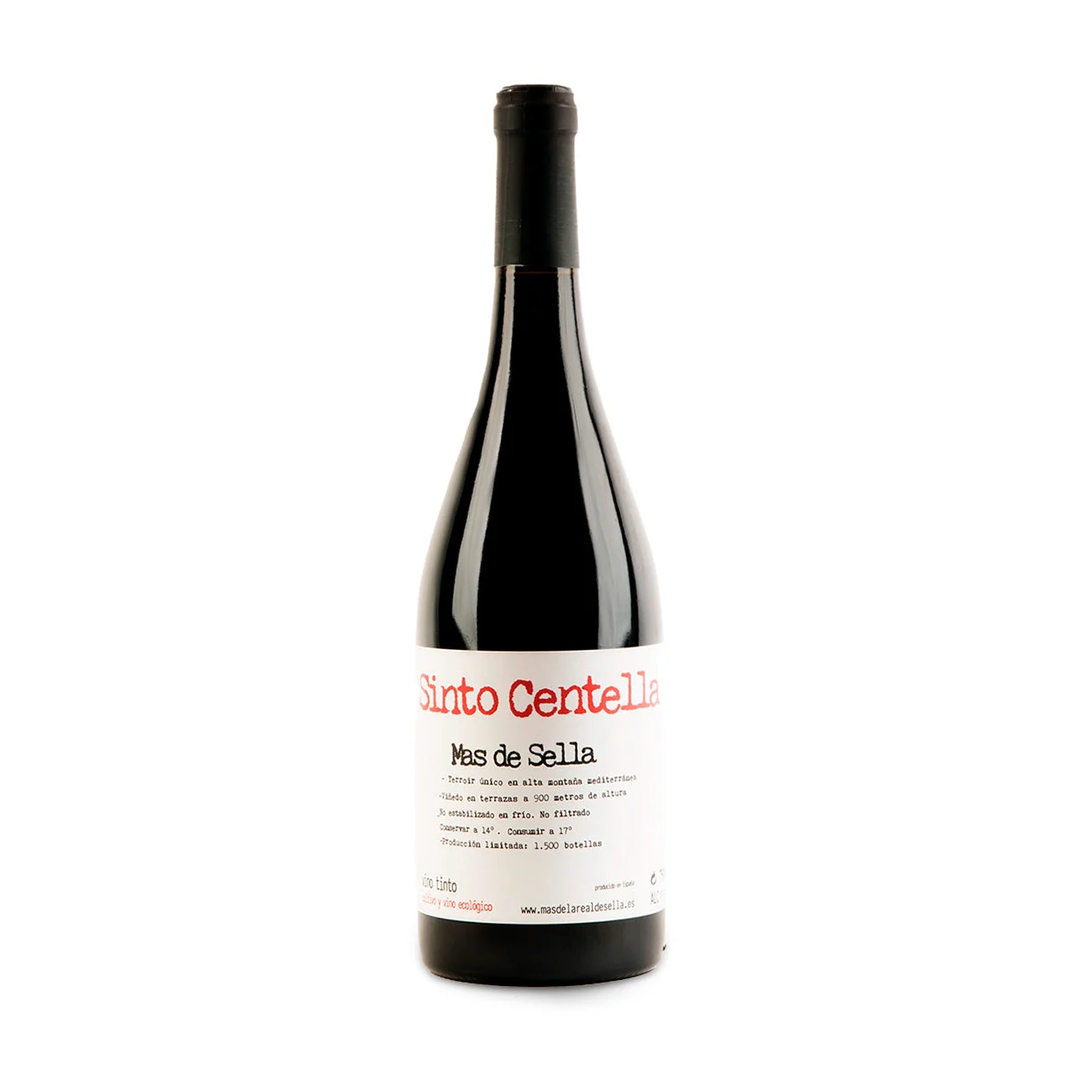 Sinto Centella - Cabernet Franc, Garnacha y Cabernet Sauvignon - Bodega Mas de Sella