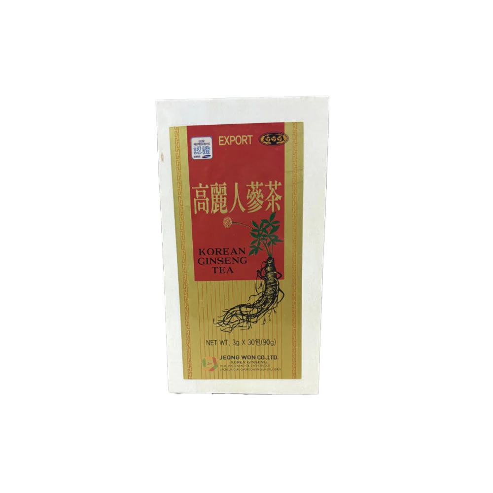 Té de ginseng coreano – Infusión herbal energética (30 sobres x 3 g)