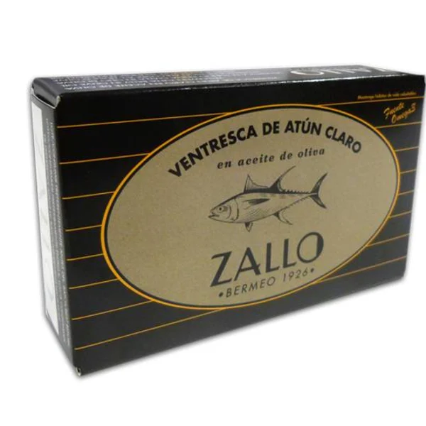 Ventresca atún en aceite de oliva Zallo 120 gramos