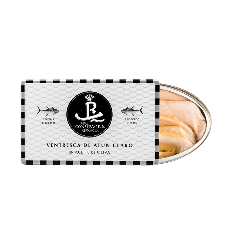 Ventresca de Atún Claro en Aceite de Oliva Real Conservera Española