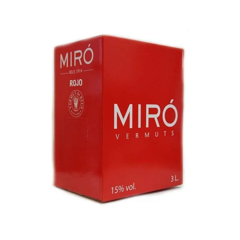 Vermut Miró Rojo Box