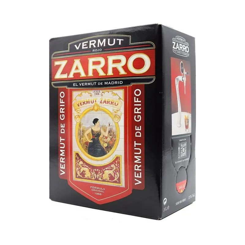 VermutZarro Rojo 3 L.