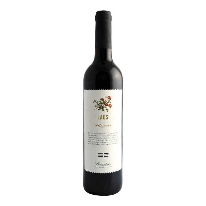 Vino tinto joven Laus 75 cl