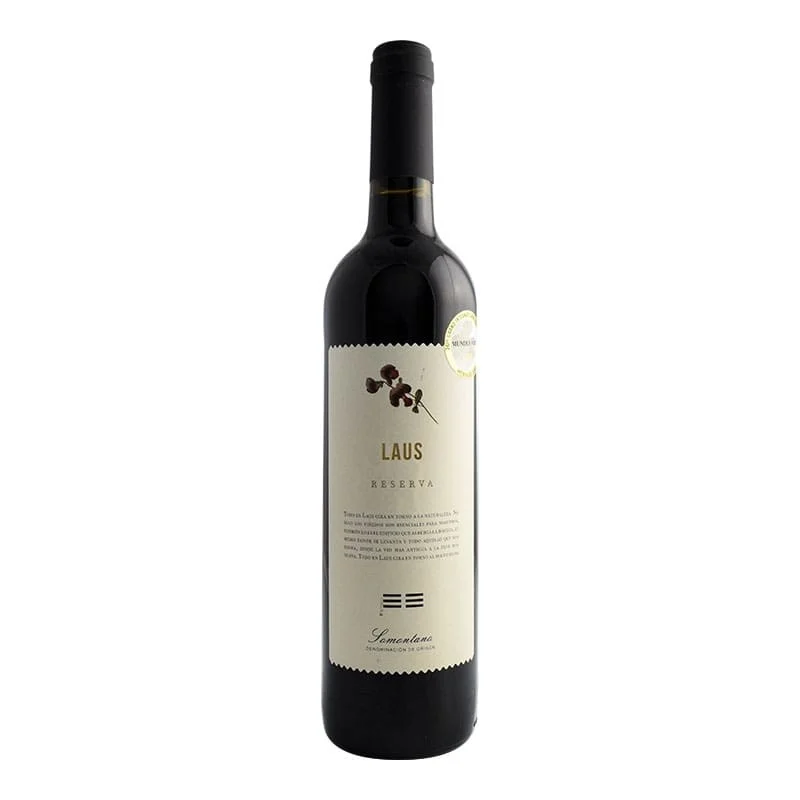 Vino tinto reserva Laus 75 cl