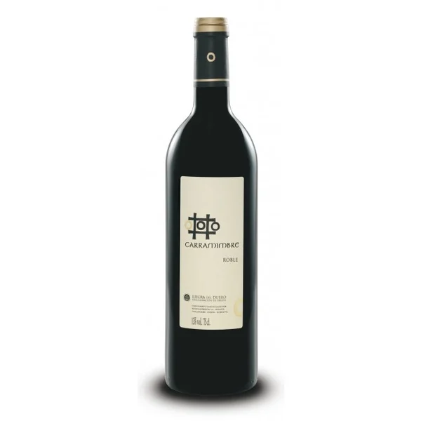 Vino tinto ribera del duero carramimbre roble