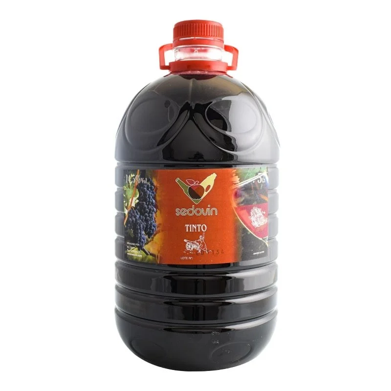 Vino tinto Sedovin garrafa 5 litros