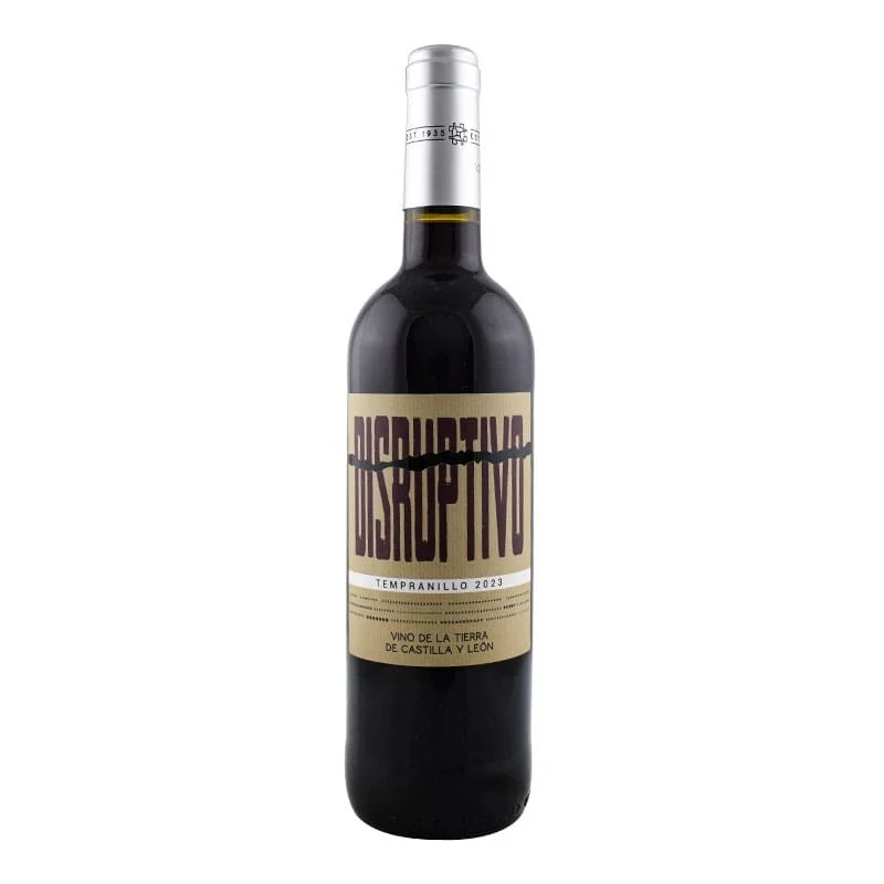Vino tinto Tempranillo Disruptivo botella 75 cl
