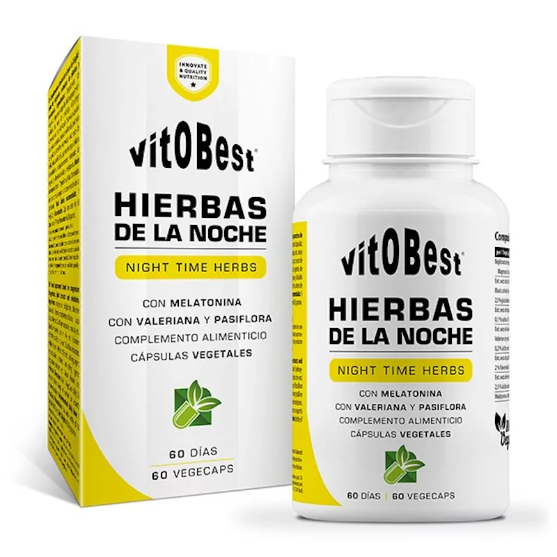 Vitobest Ver todos los productos VitoBest Hierbas de la noche 60 cp - Imsomnio