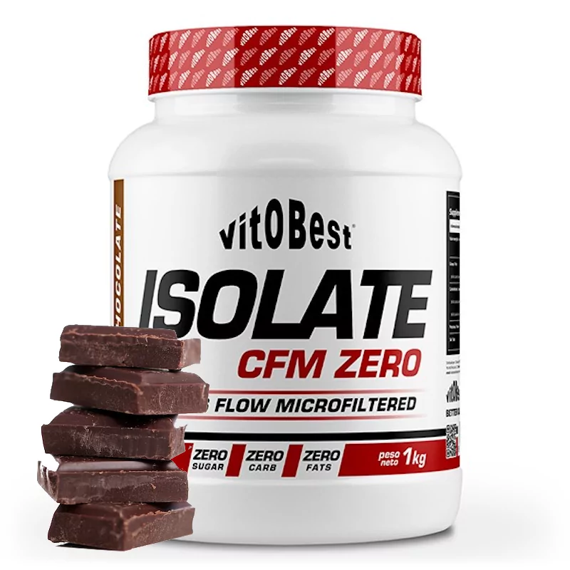 Vitobest Ver todos los productos Vitobest Isolate CFM Zero Chocolate 1 Kg
