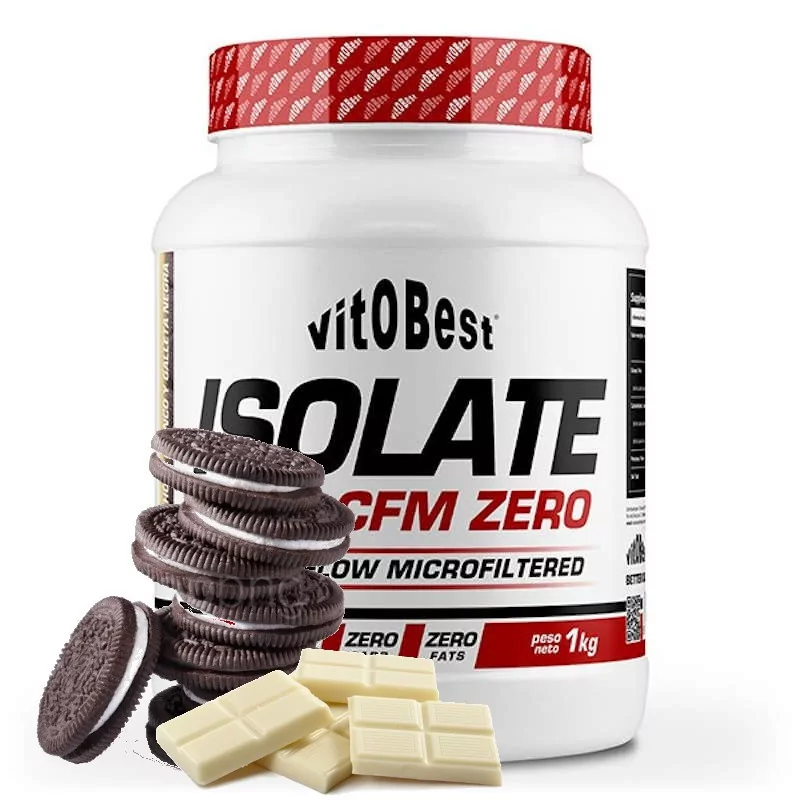 Vitobest Ver todos los productos Vitobest Isolate CFM Zero Galleta Negra y Chocolate Blanco 1 Kg