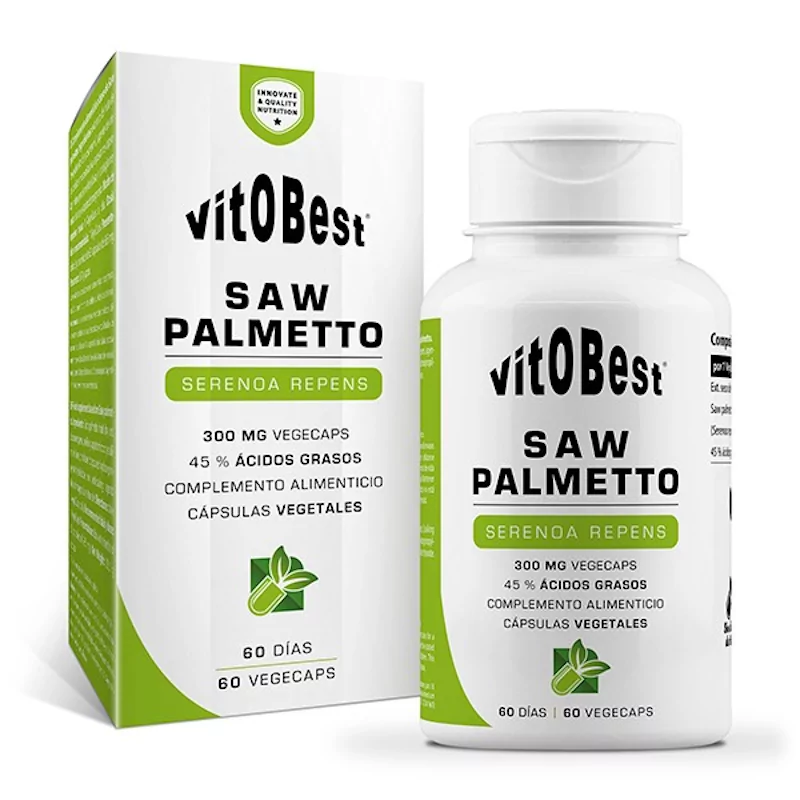 Vitobest Ver todos los productos VitoBest Saw Palmetto - Salud Próstata 60 cápsulas