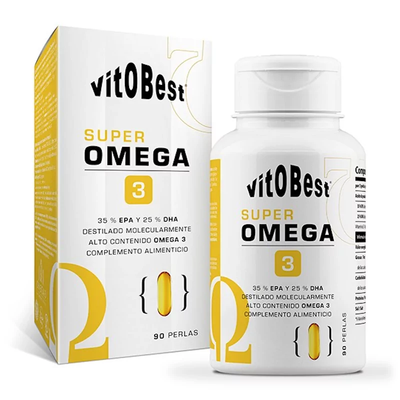 Vitobest Ver todos los productos VitoBest Super Omega 3 90cp - Salud cardivascular