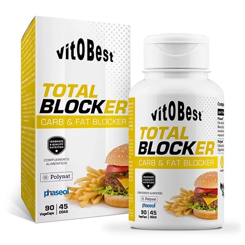 Vitobest Ver todos los productos VitoBest Total Blocker - Bloqueador de Carbohidratos 90 cap