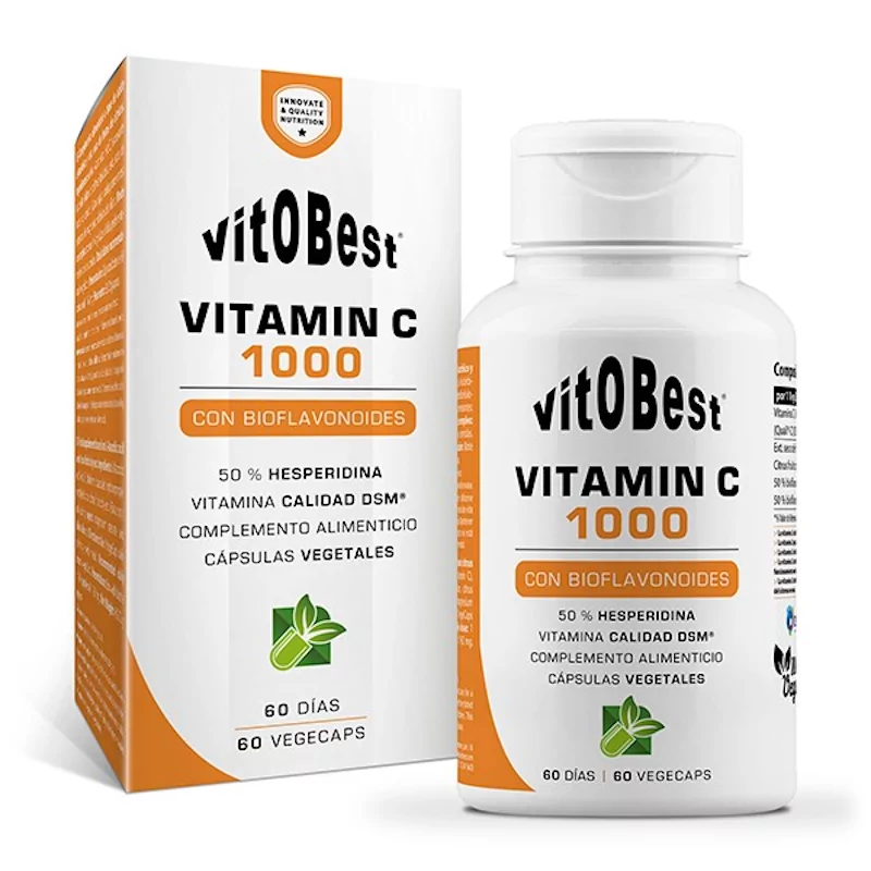 Vitobest Ver todos los productos VitoBest Vitamina C 1000 60 cáp