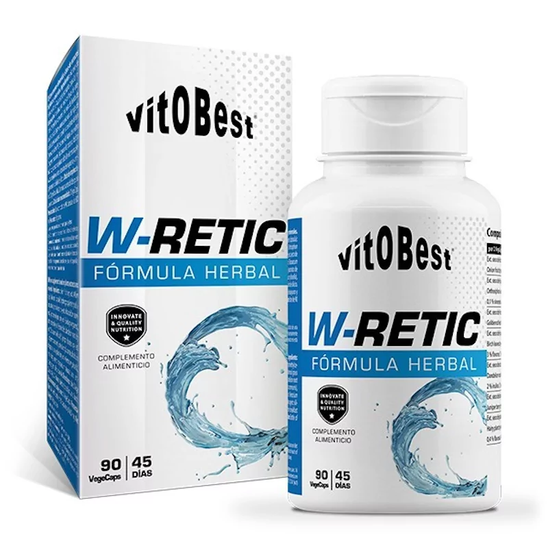 Vitobest Ver todos los productos VitoBest W-RETIC 90cp - Retención de líquidos
