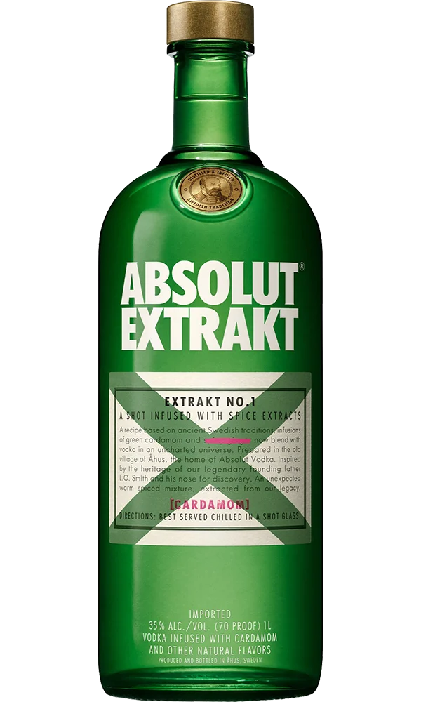 Vodka Absolut Extrakt 35º 70cl.