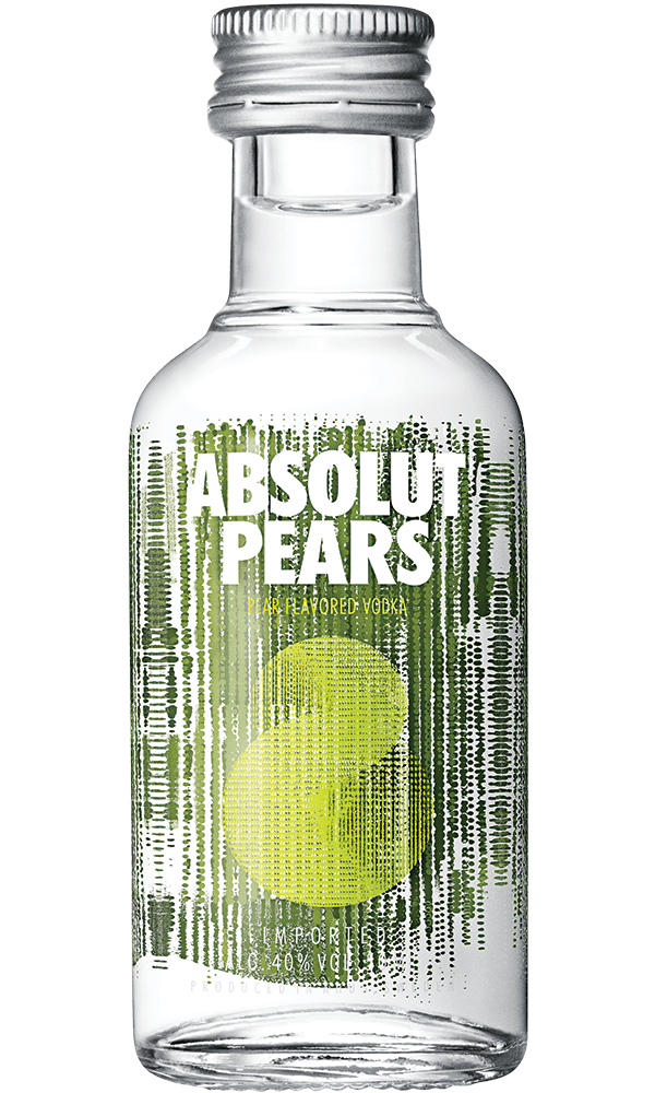 Vodka Absolut Pera Miniaturas Pack 12 Unidades 6cl