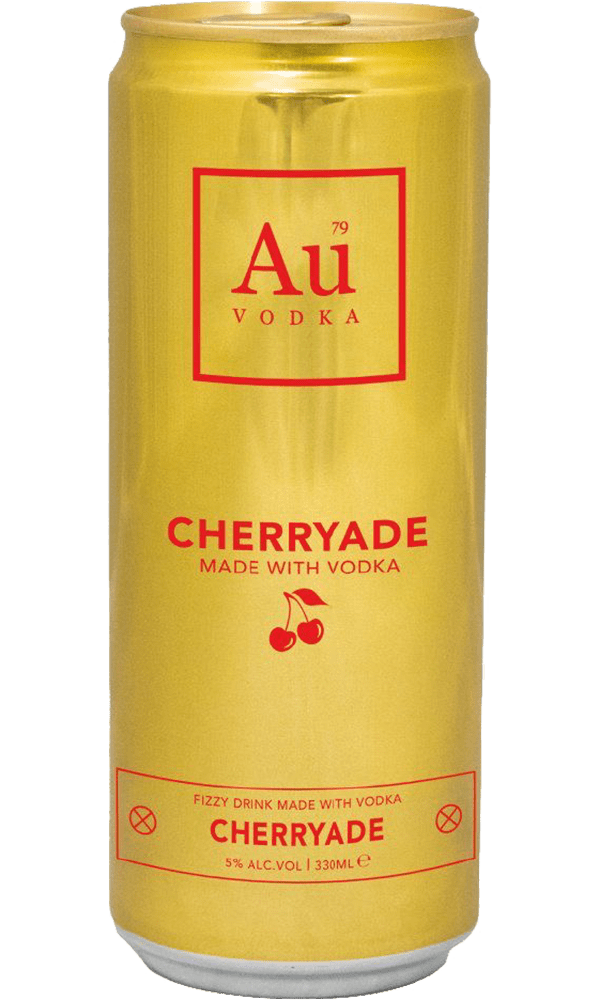 Vodka Au Cherryade 33cl. C-12 Latas