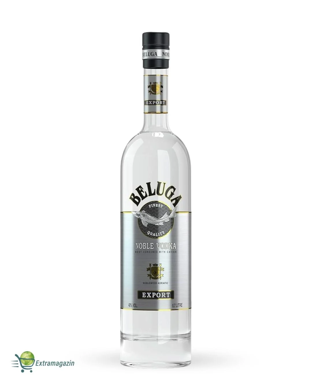 Vodka "BELUGA" NOBLE EXPORT 40% vol. 6x500 ml