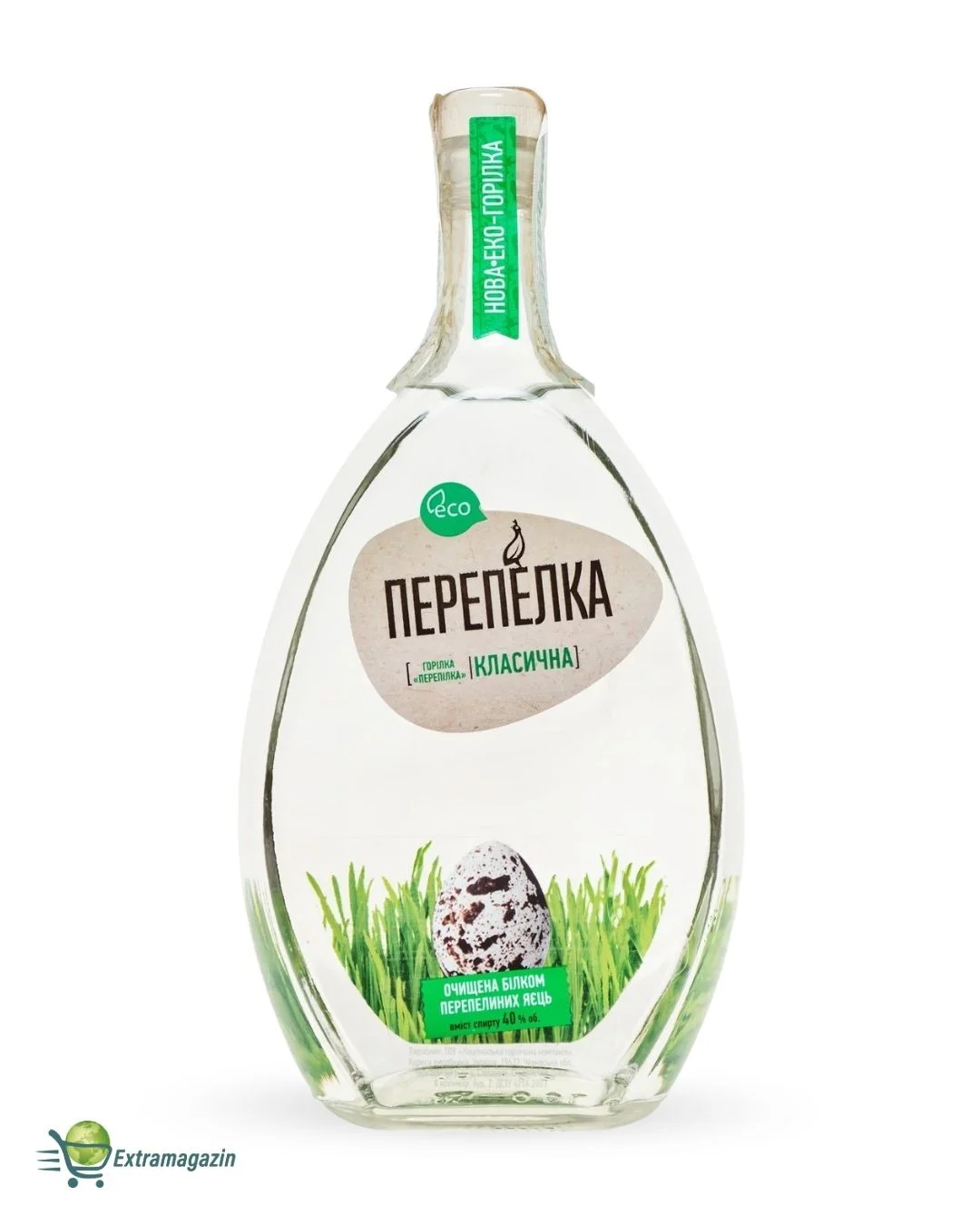 Vodka "PEREPELKA CLASSIC" 40% vol. 15x700 ml