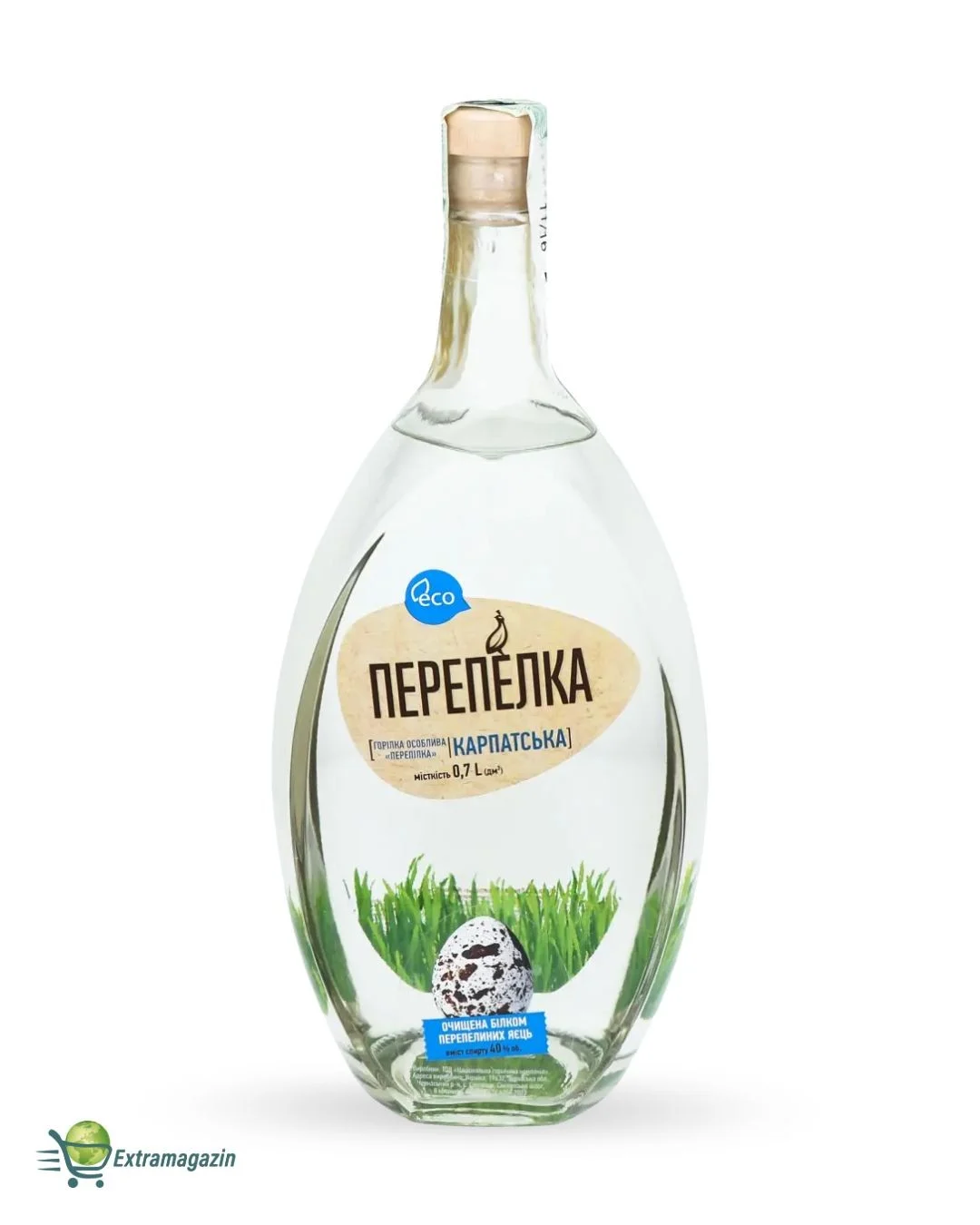 Vodka "PEREPELKA KARPATSKA" 40% vol. 15x700 ml