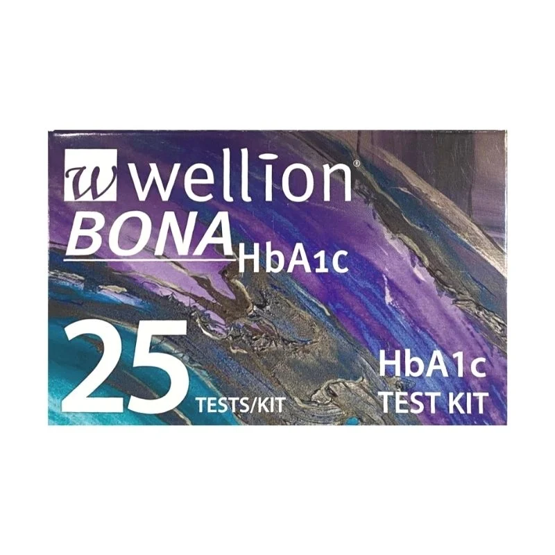 Wellion Bona - Kit 25 Test HbA1c