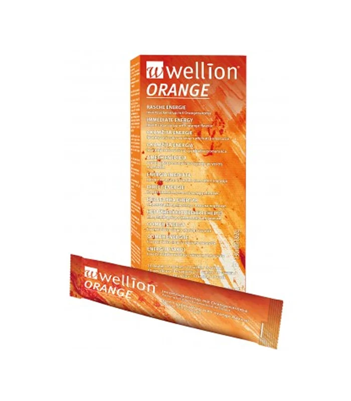 Wellion Gel Glucosa de Naranja (10 sobres)